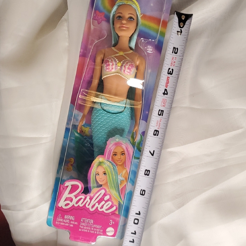 Mattel Barbie‎ Mermaid with Colorful Hair - Picture 8 of 8